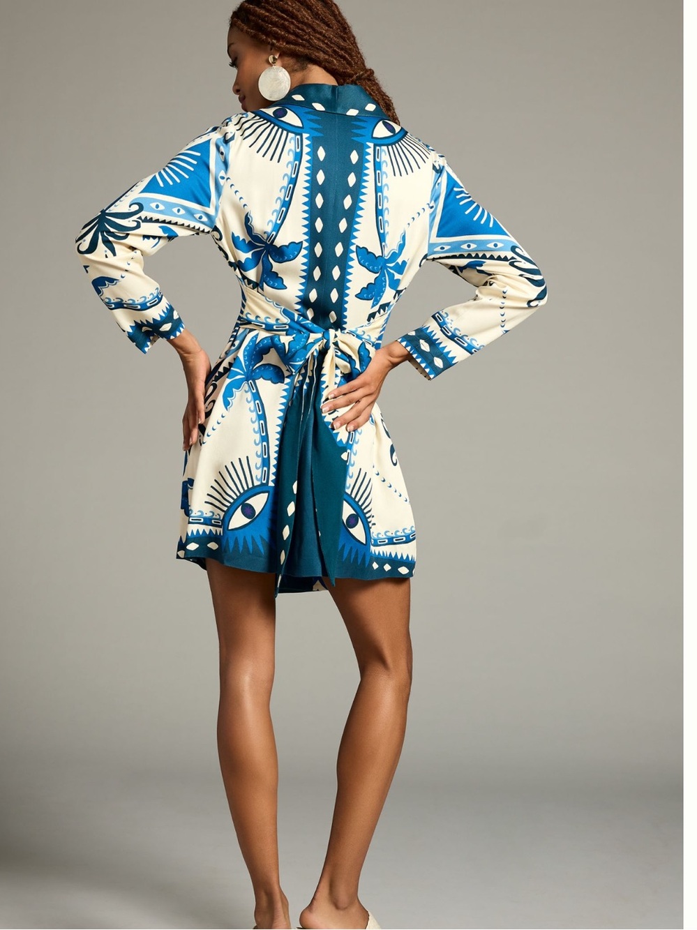 FARM Rio x Anthropologie Dress . Excellent Cond. size Large 100% Viscose - Picture 2 of 9
